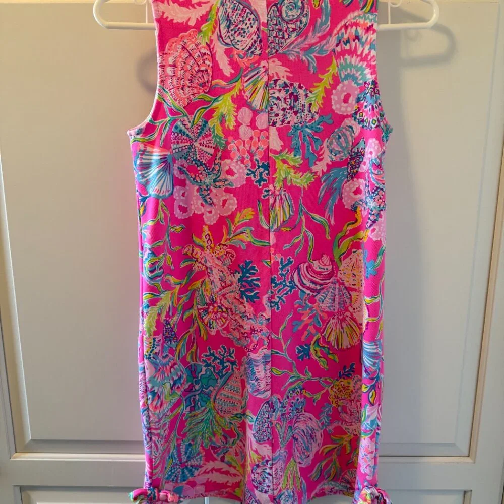 Girls Little Lilly Classic Shift Dress - Picture 2 of 3